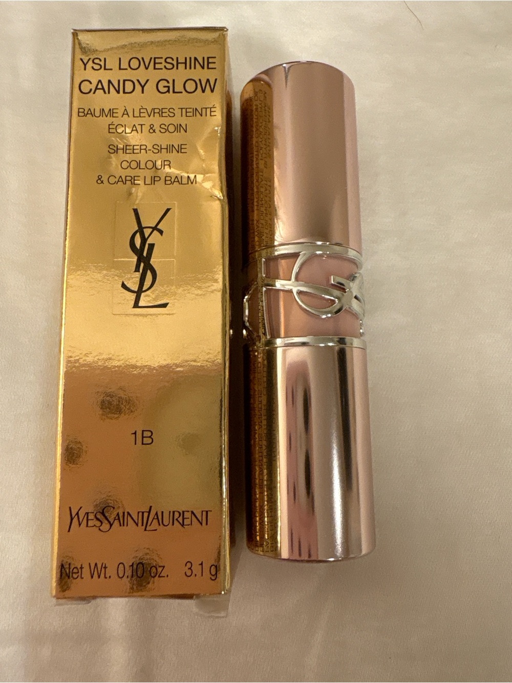 Yves Saint Laurent LoveShine Candy Glow Lip Balm - Pink & Gold